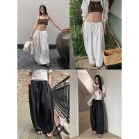 ราคา INBYIN กางเกงทรงจินนี่ขากว้างจั๊มปลายขา MOCHI JINNY PANT I3684 (55460025862)