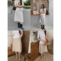 ราคา INBYIN กระโปรงลายสก็อตยาวคลุมเข่า SUNDAY PLAID SKIRT I3694 (48210023624)