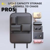 ราคา PROS กระเป๋าเก็บของเบาะหลังรถยนต์ ที่จัดระเบียบหลายช่องอเนกประสงค์ ที่ใส่ของหลังเบาะรถยนต์ความจุขนาดใหญ่พร้อมที่ใส่ทิชชู่กระเป๋าเก็บของหลังเบาะรถยนต์ (47259562907)