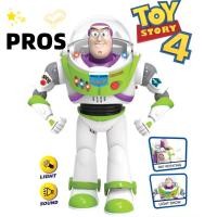 ราคา PROS Buzz Lightyear ของเล่น มีปีกแสงและเสียง Buzz Lightyear Action Figure ของเล่น การ์ตูนToy Storyหุ่นยนต์เดินไฟฟ้าของขวัญวันเกิด (49409763602)