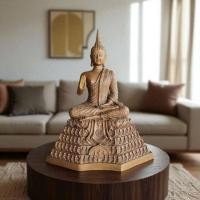 ราคา พระบูชาปางแสดงธรรมหน้าตัก 5 นิ้ว เนื้อโลหะ เสริมสิริมงคลสูงสุดให้บ้านและกิจการเปี่ยมพลังแห่งธรรม (40959917881)