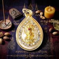 ราคา จี้พระพิฆเนศ ทรงหยดน้ำ ล้อมเพชร เลี่ยมกรอบทองไมครอน เกรดพรีเมียม เสริมดวงความสำเร็จและโชคลาภ (53159991808)