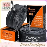 ราคา YunSCM 2 pieces 700 28c tube thick wall French valve 48mm best choice for high rim 700 25c tube 700x25 34c bicycle tube suitable for 700x25c 700x28c 700x30c 700x32c 700x34c road bikes (47506309987)