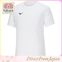 ราคา Training Wear Short Sleeve T Shirt Sweat Absorbing Quick Dry 32MAA156 White L (56854429967)