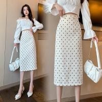 ราคา S 2XL กระโปรงสีเบจ กระโปรงเอวสูง เอวสูง ทรงเอ ยาวปานกลาง ทรงสลิม ผ่าหลัง กระโปรงทรงสะโพก สไตล์เกาหลี (11498717729)