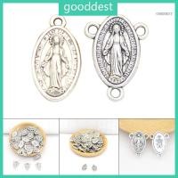 ราคา กาว 10ชิ้นพระแม่มารีเหรียญจี้คาทอลิกเครื่องประดับเสน่ห์สร้อยคออุปกรณ์ ทําเอง (55009002215)