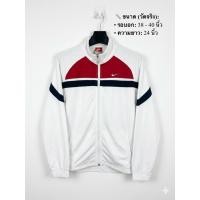 ราคา NIKE Track Jacket มือสอง ทุกตัวงานมือสองอาจมีตำหนิ รอย จุด มีขนบางขอคนรับงานมือสองได้ค่ะ (57757322229)