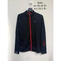 ราคา Nike วิ่ง ClimaFIT มีดีไซน์ซิปแดง มือสอง ทุกตัวงานมือสองอาจมีตำหนิ รอย จุด มีขนบางขอคนรับงานมือสองได้ค่ะ (53507481368)