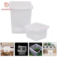 ราคา PWSSEND สัตว์เลื้อยคลานห้องนั่งเล่นกล่อง แมลงด้านหลัง Anti Escape สัตว์เลื้อยคลาน Habitat อาหารพลาสติกBreathableedสัตว์เลื้อยคลาน Terrariumอุปกรณ์สัตว์เลี้ยงขนาดเล็ก (56259460146)