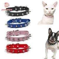 ราคา PWSSEND ปลอกคอสุนัข หนัง PU ปรับสุนัขขนาดกลางขนาดเล็กสายคล้องคอ (26194729948)