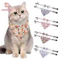 ราคา PWSSEND 2 PCS ปลอกคอแมวปรับลูกแมวปลอกคอแมว Breakaway สร้อยคอลูกแมวลูกสุนัข Bowtie ปลอกคอแมวสําหรับสาวแมวแมวผ้าพันคอ (54557975761)