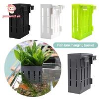 ราคา ปล้อง แขวนพิพิธภัณฑ์สัตว์น้ําพืชผู้ถือ ปลูกถังน้ําพืชยืนถังปลาไฮโดรโพนิปลูกตะกร้า ถัง Aquascape ตกแต่งหม้อแก้วตะขอ Aquarium Planter ถ้วย (44608010574)