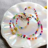 ราคา พร้อมส่ง สายคล้องแมส คล้องแว่น ลูกปัดกลมสีสดใส smily (3163120700)