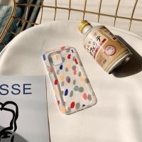 ราคา พร้อมส่ง Case ใสกันกระแทกลายจุดสี Iphone 7 8 X Xs 11 11 pro 11 pro max (7024556856)