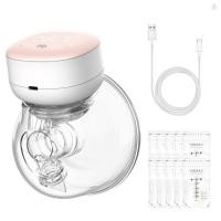 ราคา Youha P3 เครื่องปั๊มนมไฟฟ้า แบบพกพา แฮนด์ฟรี หน้าจอสัมผัส LED 3 โหมด 10 ระดับ เสียงเบา 240 มล 8 ออนซ์ (24506827448)