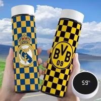 ราคา ทีมฟุตบอลอุปกรณ์ต่อพ่วงสร้างสรรค์สมาร์ทกระติกน้ําร้อนถ้วยความจุขนาดใหญ่สแตนเลสแสดงอุณหภูมิถ้วยน้ําขวดน้ําแสงแบบพกพา เล็ก 1ที08 (47610185614)