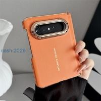ราคา ปลอกสําหรับ Huawei Pura X Max PuraX Max Pura XMax การปรับแต่งเคสโทรศัพท์กันกระแทก Electroplated ผิวหนังบานพับปกหลัง (54709959925)