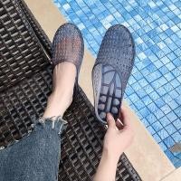 ราคา รองเท้าแตะคริสตัลส้นลิ่ม Baotou กันลื่นแฟชั่นรองเท้าแตะฤดูร้อนสวมใส่ด้านนอก Comfor (48010092813)