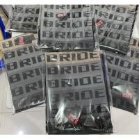ราคา ผ้าหุ้มเบาะ หนัง BRIDE สี เทา ดำ เป็นหนังและผ้าทอ ทำเบาะมอเตอร์ไซค์ได้หลายรุ่น (24574331243)