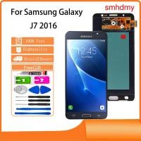 ราคา Smhdmy จอแสดงผล OLED สําหรับ Samsung Galaxy J7 2016 เปลี่ยนหน้าจอสัมผัส LCD (57602735713)
