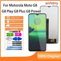 ราคา Smhdmy สําหรับ Motorola Moto G8 G8 Play G8 Plus G8 จอแสดงผล LCD หน้าจอสัมผัสเปลี่ยน (49409401211)