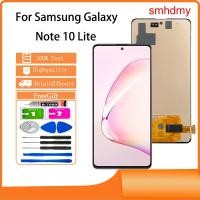 ราคา Smhdmy สําหรับ Samsung Galaxy Note 10 Lite จอแสดงผล LCD เปลี่ยนหน้าจอสัมผัส (48007727743)
