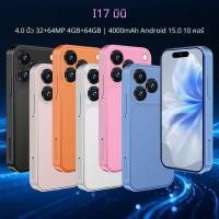 ราคา ขายร้อน Mini i17Mini Android สมาร์ทโฟน Quad Core โปรเซสเซอร์ 2GB หน่วยความจํา 4G 64G Full Netcom Dual Card Dual Standby (54709779822)