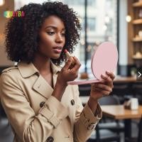 ราคา Honeyba USB ชาร์จ Handy Round LED Mirror สําหรับ Make Uppact Makeup Flip Led Makeup Mirror Nice (53710312511)