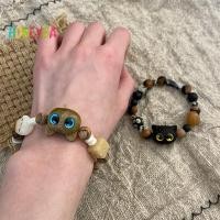 ราคา สร้อยข้อมือสัตว์การ์ตูนสีดำ สำหรับผู้หญิงและผู้ชาย สไตล์แฟชั่นน่ารัก (41658542963)