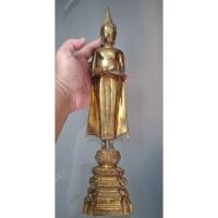 ราคา หลวงพ่อบ้านแหลม บูชาขนาด สูง 14นิ้ว วัดเพชรสมุทร จ สมุทรสงคราม เนื้อทองเหลืองขัดเงา (44329968965)