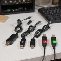 ราคา บ้าน EE 1 ชุด DC 5V ถึง 12V สาย USB Boost Converter Step up สายไฟสําหรับ Wifi Router Modem พัดลม 5 5 2 1 มม WiFi To Cable Connector (45159602415)