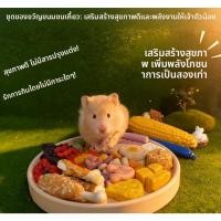 ราคา หนูแฮมสเตอร์กรามติดขนมขนาดเล็ก Spree Platter หมีไหมสีทองเม็ดพิเศษ Chipmunk โภชนาการอุปกรณ์ภูมิทัศน์ (53157198642)