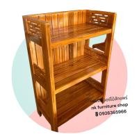 ราคา ชั้นวางของไม้สัก ชั้นวางของลายจีน (20772063644)