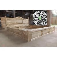 ราคา เตียงนอนไม้สักแบบS 7 ด้านข้างทึบติดพื้น (29657288241)