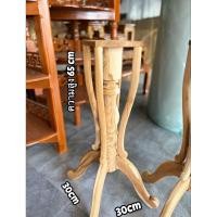 ราคา ขาโต๊ะ ไม้สักงาน DIY ไม้จริง ยังไม่ทำสี (58009416208)