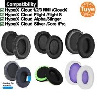 ราคา แผ่นรองหูฟัง 1 คู่สําหรับ HyperX Cloud I II III 1 2 3 X CloudX Flight Flight S Alpha Stinger Silver Core Pro แผ่นรองหูฟัง (48610332382)