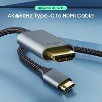 ราคา USB C แล็ปท็อป HDMI เหมาะสําหรับ 4K 60Hz USB Type C 转 HDMI Thunderbolt 3 แล็ปท็อปความจุ MacBook Pro Air iPad Pro (51410164773)