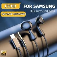 ราคา สําหรับ Samsung HiFi Bass หูฟังสเตอริโอที่มีการควบคุมระดับเสียงและไมโครโฟนประเภท C 3 5 มม หูฟังสําหรับ Galaxy S24 S 23 S22 S21 ultra หมายเหตุ 20 (45210275191)