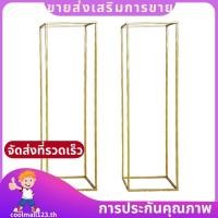 ราคา 2PC แจกันดอกไม้ชั้นแจกันคอลัมน์ขาตั้งโลหะแผนที่ตะกั่ว Elegant งานแต่งงาน Decor coolmall123th (56459067424)