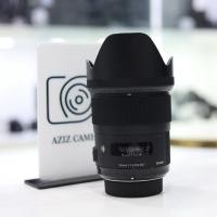 ราคา กทม ส่งด่วน เลนส์ sigma Nikon 35 f1 4 ART สภาพใหม่ การทำงานเต็ม ระบบ ฝ้า รา ไม่มี เลนส์หน้าชัดหลังเบลอ (49807088974)