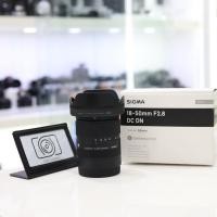 ราคา กทม ส่งด่วน เลนส์ Sigma 18 50 F2 8 DC DN Sony มีกล่องครบ (27581878517)