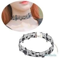 ราคา Yoo 2 ชิ้นสร้อยคอกระดูกไหปลาร้าสีดําปรับได้หรูหราเครื่องประดับคอพร้อมเครื่องรางโน้ตที่ไม่ซ้ําใครเหมาะสําหรับงานสังสรรค์ใดๆ (48409622037)