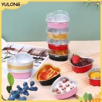 ราคา YU 10 ชิ้นอลูมิเนียมฟอยล์ Cupcake ถ้วย Non Sti ฟอยล์เบเกอรี่ถ้วย 100ml พุดดิ้งถ้วยขนมหวาน Party งานแต่งงานอุปกรณ์ NG (53009932182)