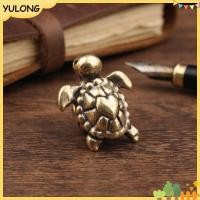 ราคา YU Luy ทองเหลืองเต่ารูปปั้น Vintage ตุ๊กตาสัตว์สําหรับ Home Office Table Centerpiece NG (55859923206)