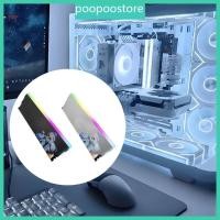ราคา POOP ARGB Illuminated RAMs ฮีทซิงค์สําหรับ DDR5 DDR4 DDR3 DDR2 หน่วยความจําเดสก์ท็อป Boosting (43680441819)
