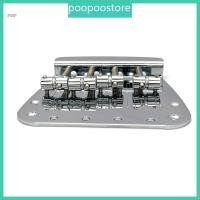 ราคา POOP 4 String Bass Guitar Bridge T Shape Electric Bass Bridge สําหรับการปรับแต่งที่มั่นคง (48456929282)