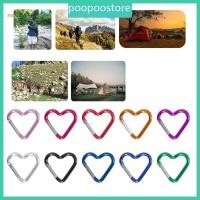 ราคา Poop คลิปตะขอพวงกุญแจ คาราบิเนอร์ โลหะผสมอลูมิเนียม รูปหัวใจ สําหรับตั้งแคมป์ (25463795649)
