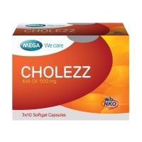 ราคา Mega We Care Cholezz Krill Oil 500 มก ขนาด 30 แคปซูล ผลิตภัณฑ์เสริมอาหารสำหรับลดระดับไขมันในเลือดสูง (24764406603)