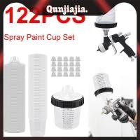 ราคา สีสเปรย์ถ้วยซับและฝาปิดระบบทิ้ง1ถ้วยแข็งพร้อมแหวนรีเทนเนอร์20ปลั๊กสีเครื่องพ่นสารเคมีผสมถ้วย (51557443686)