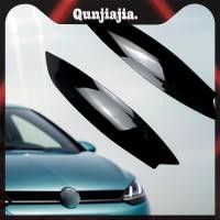 ราคา 2 ชิ้นไฟหน้ารถคิ้วเปลือกตาฝาครอบ Trim สําหรับ Volkswagen Golf MK5 GTI R 05 07 (49010230678)